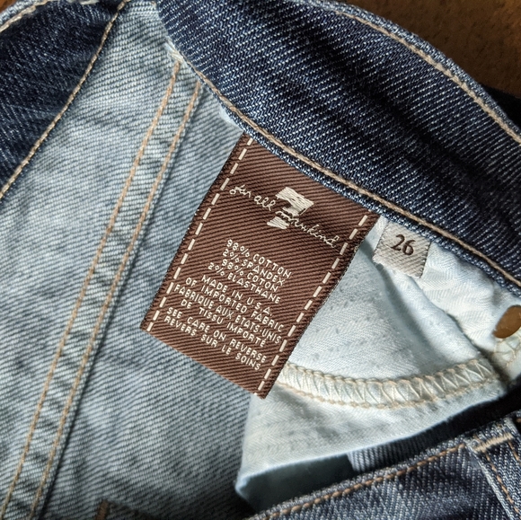 7 for all Mankind Jeans 'Roxanne' size 26 - Picture 6 of 8